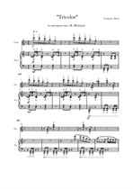 Триколор для рояля и скрипки по мотивам пьес Ф. Шуберта